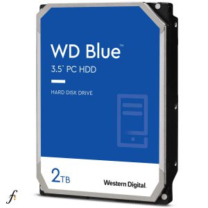 Western Digital WD Blue PC Desktop Hard Drive 2TB Cache Size 256 5400RPM