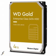 هارد دیسک 4 ترابایت طلائی وسترن دیجیتال مدل WD Gold 4 TB