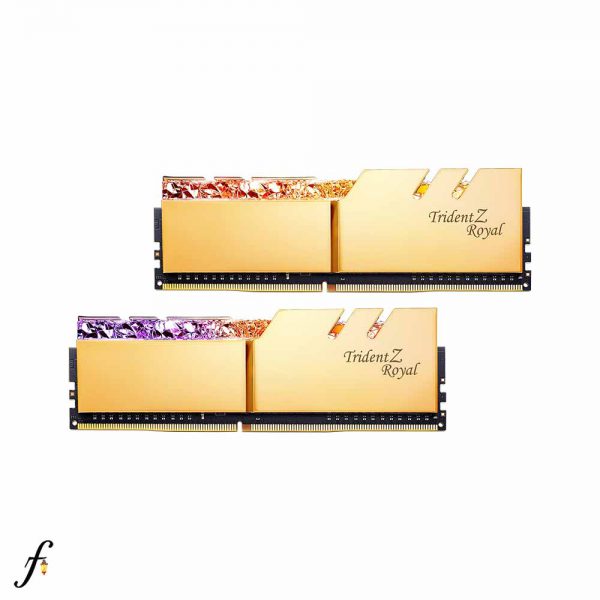 G.Skill Trident Z Royal Gold 64GB 16GBx4 3200MHz CL16 DDR4 Memory_front