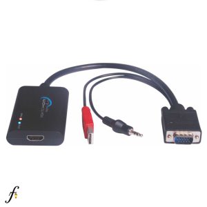 Faranet VGA to HDMI+AUDIO+USB converter