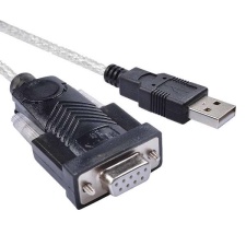 کابل تبدیل USB به COM مادگی ( سریال یا 9 پین ماده) RS232